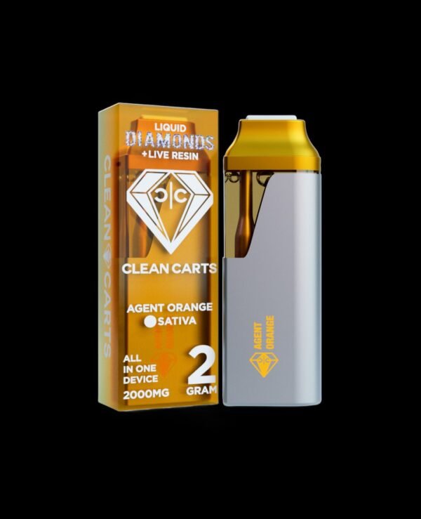 AGENT ORANGE CLEAN CARTS