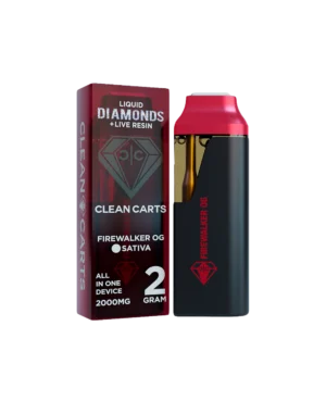 FIREWALKER FIREWALKER OG CLEAN CARTS Vape pen with Firewalker OG branding