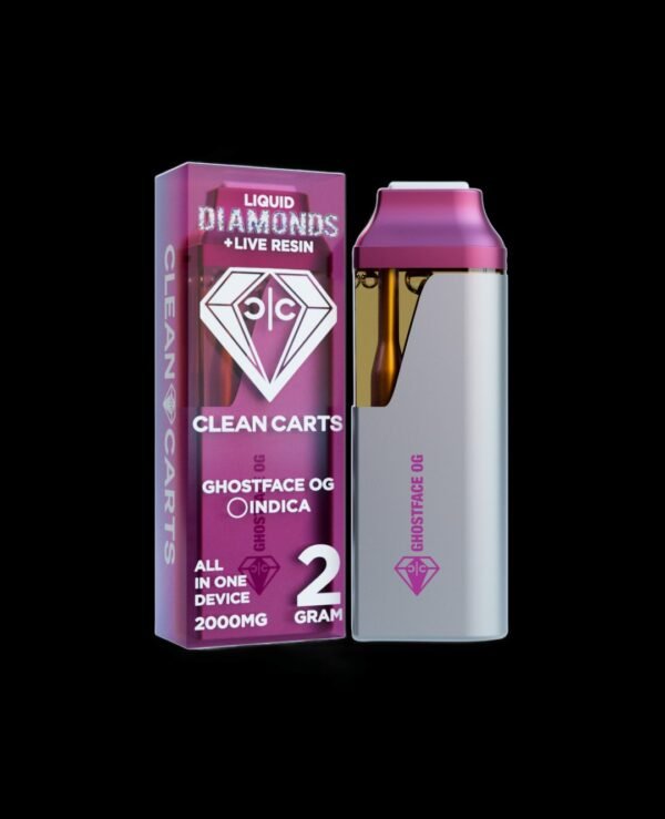 Ghostface OG Clean Carts