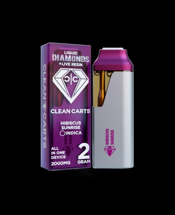 Hibiscus Sunrise Clean Carts