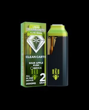 Sour Apple Kush Clean Carts