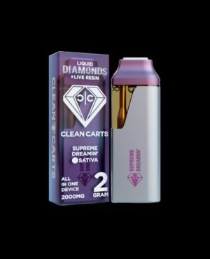 SUPREME DREAMIN SUPREME DREAMIN Vape cartridge with packaging design