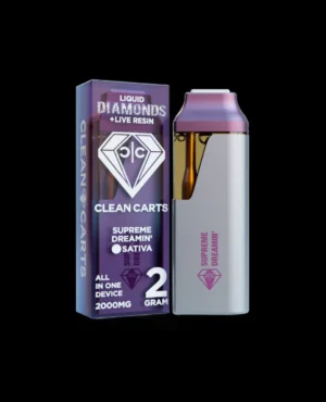 SUPREME DREAMIN SUPREME DREAMIN Vape cartridge with packaging design