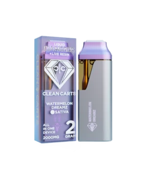 watermelon dreamz clean carts Vape pen with watermelon flavor packaging