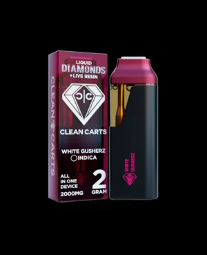 WHITE GUSHERZ White Gusherz clean carts
