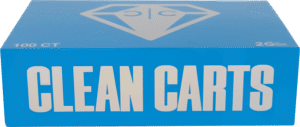 CLEAN CARTS BLUE WINTER EDITION 100 COUNT