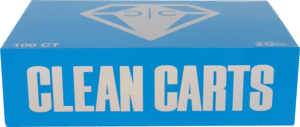 CLEAN CARTS WINTER EDITION 100 COUNT CLEAN CARTS BLUE WINTER EDITION 100 COUNT